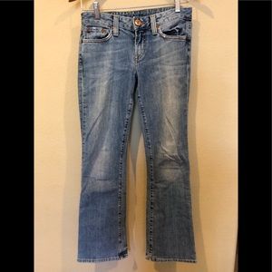 Lucky brand short inseam/petite light wash jeans